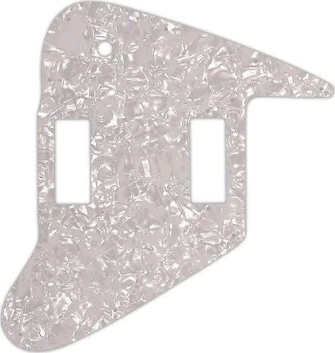 WD Custom Pickguard For Gibson 1965-Present Non-Reverse Firebird #28 White Pearl/White/Black/White