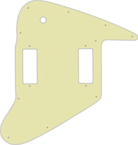 WD Custom Pickguard For Gibson 1965-Present Non-Reverse Firebird #34 Mint Green 3 Ply