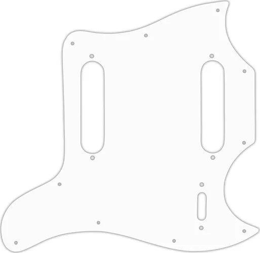 WD Custom Pickguard For Gibson 1970-1982 SG Style Melody Maker #02 White