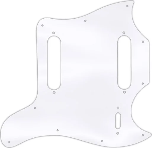 WD Custom Pickguard For Gibson 1970-1982 SG Style Melody Maker #45T Clear Acrylic Thin