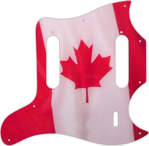 WD Custom Pickguard For Gibson 1970-1982 SG Style Melody Maker #G11 Canadian Flag Graphic