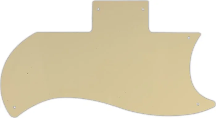 WD Custom Pickguard For Gibson 1971-Present Or 1961 Reissue Half Face SG #06T Cream Thin