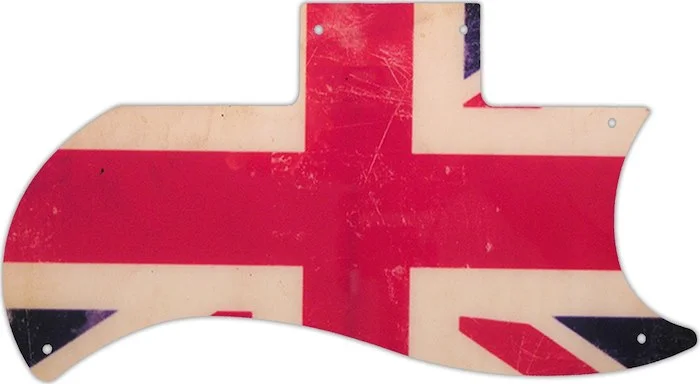 WD Custom Pickguard For Gibson 1971-Present Or 1961 Reissue Half Face SG #G04 British Flag Relic Gra