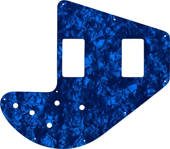 WD Custom Pickguard For Gibson 1975-1983 Ripper Bass #28DBP Dark Blue Pearl/Black/White/Black