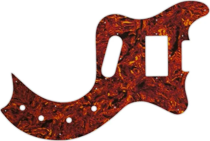 WD Custom Pickguard For Gibson 1978 Marauder #05P Tortoise Shell/Parchment