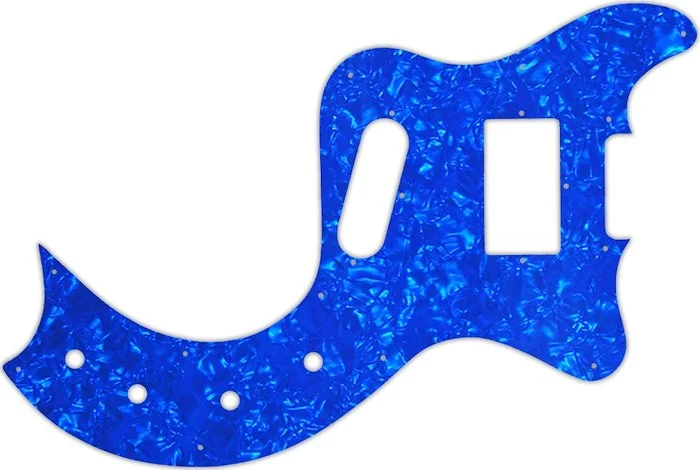 WD Custom Pickguard For Gibson 1978 Marauder #28BU Blue Pearl/White/Black/White