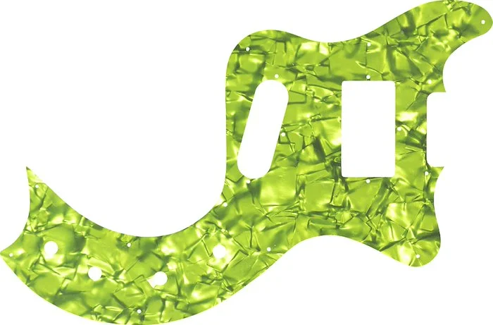 WD Custom Pickguard For Gibson 1978 Marauder #28LGR Lime Green Pearl