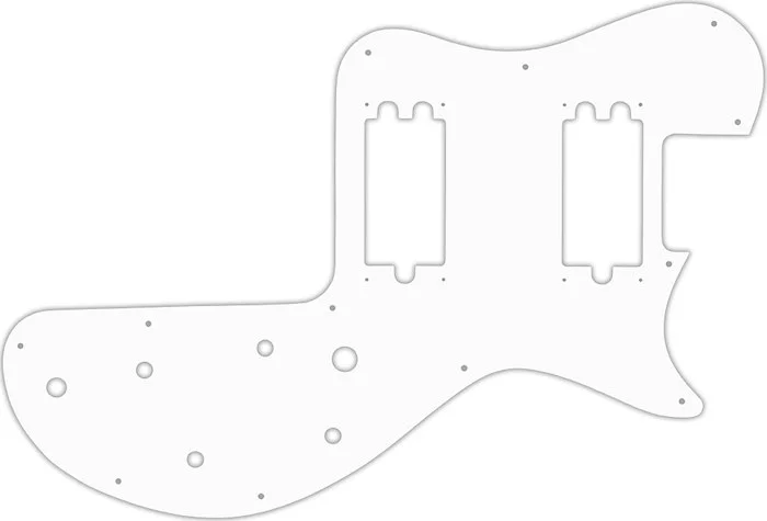 WD Custom Pickguard For Gibson 1980-1984 Sonex #02 White