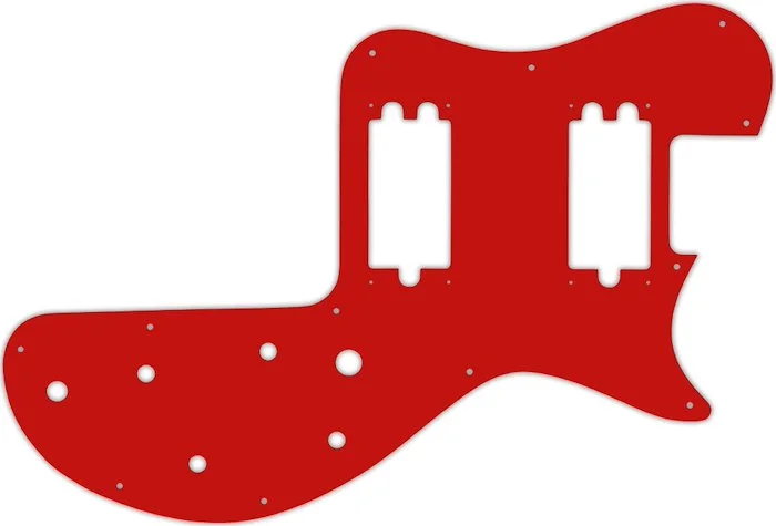 WD Custom Pickguard For Gibson 1980-1984 Sonex #07 Red/White/Red