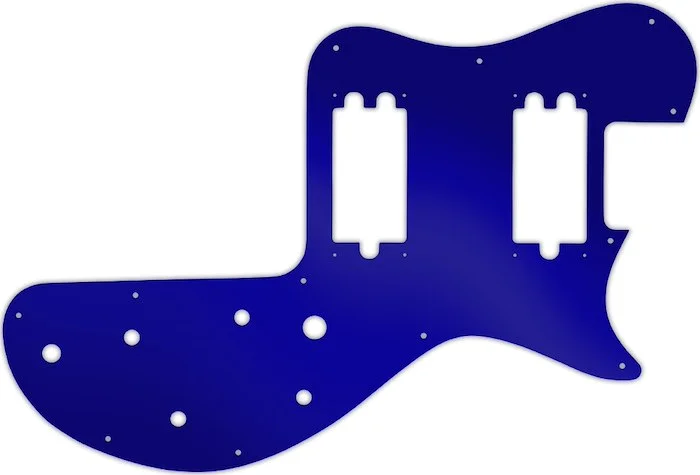 WD Custom Pickguard For Gibson 1980-1984 Sonex #10DBU Dark Blue Mirror