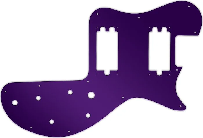 WD Custom Pickguard For Gibson 1980-1984 Sonex #10PR Purple Mirror