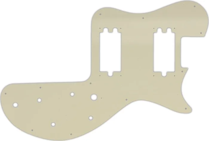 WD Custom Pickguard For Gibson 1980-1984 Sonex #55T Parchment Thin