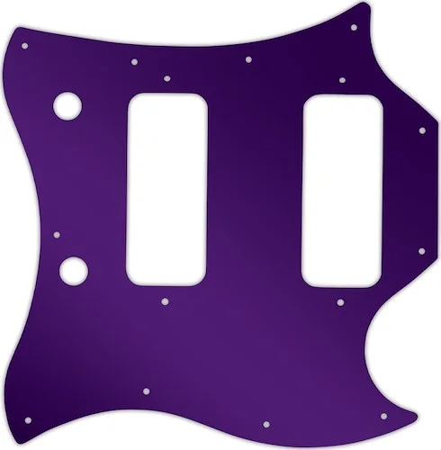 WD Custom Pickguard For Gibson 2008 SG Classic #10PR Purple Mirror