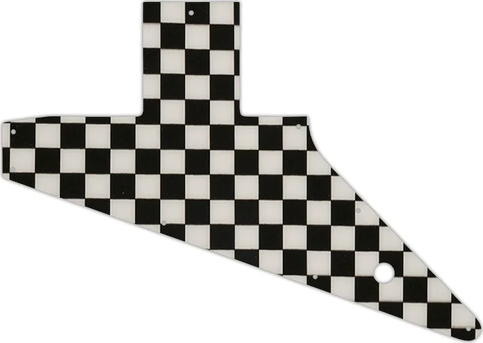 WD Custom Pickguard For Gibson 2010-2018 Explorer #CK01 Checkerboard Graphic