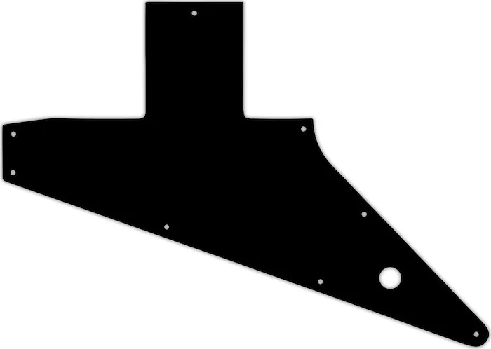 WD Custom Pickguard For Gibson 2010-Present Explorer #01 Black