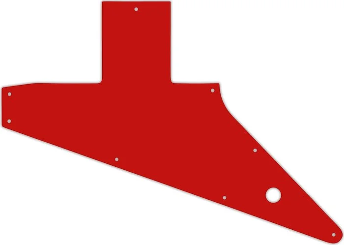 WD Custom Pickguard For Gibson 2010-Present Explorer #07 Red/White/Red