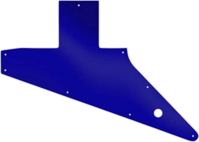 WD Custom Pickguard For Gibson 2010-Present Explorer #10DBU Dark Blue Mirror