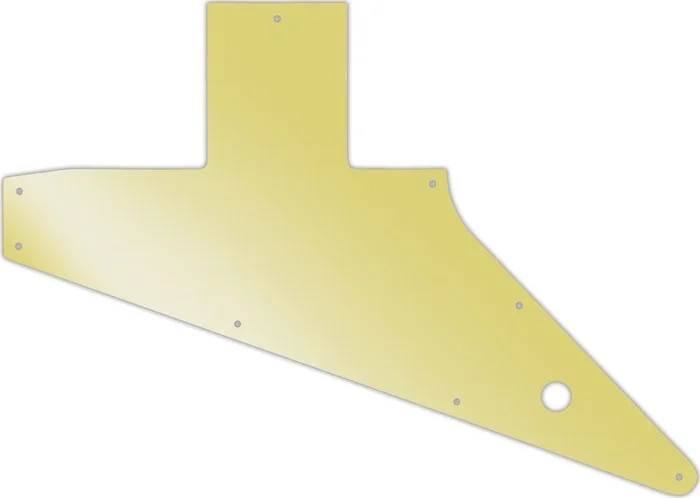 WD Custom Pickguard For Gibson 2010-Present Explorer #10GD Gold Mirror