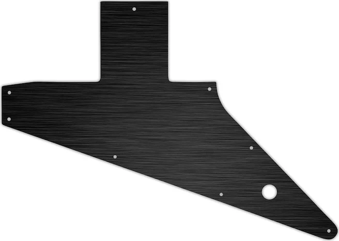 WD Custom Pickguard For Gibson 2010-Present Explorer #27 Simulated Black Anodized