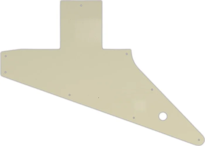 WD Custom Pickguard For Gibson 2010-Present Explorer #55S Parchment Solid