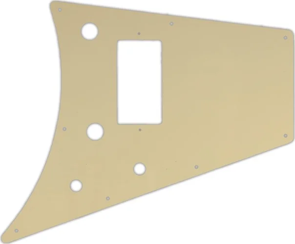 WD Custom Pickguard For Gibson 2011 Flying V Melody Maker #06B Cream/Black/Cream