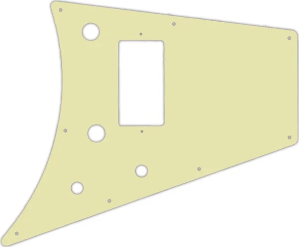 WD Custom Pickguard For Gibson 2011 Flying V Melody Maker #34 Mint Green 3 Ply