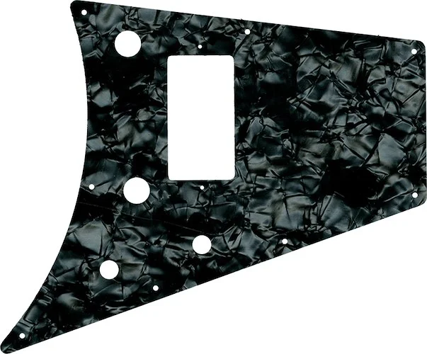 WD Custom Pickguard For Gibson 2011 Flying V Melody Maker #28JBK Jet Black Pearl