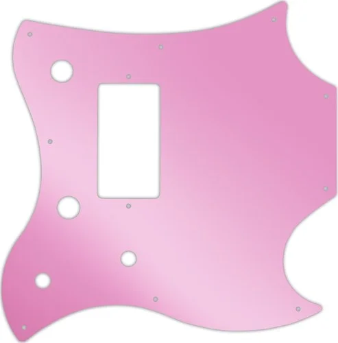 WD Custom Pickguard For Gibson 2011 SG Style Melody Maker #10P Pink Mirror