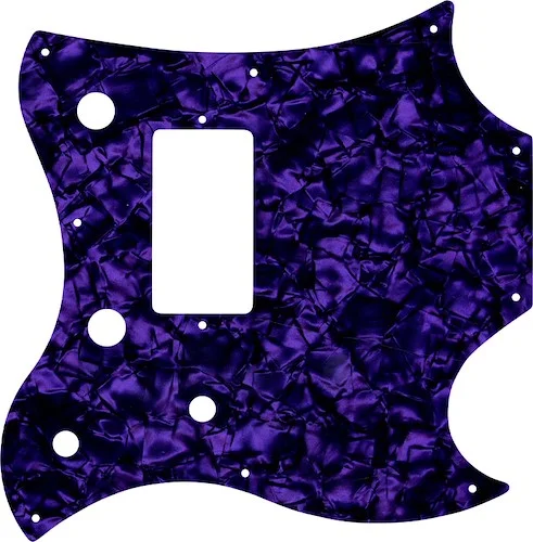 WD Custom Pickguard For Gibson 2011 SG Style Melody Maker #28PR Purple Pearl