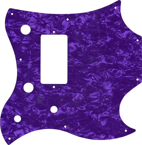 WD Custom Pickguard For Gibson 2011 SG Style Melody Maker #28PRL Light Purple Pearl