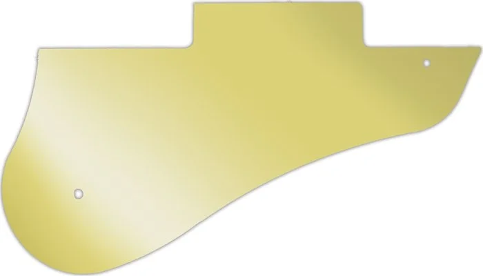 WD Custom Pickguard For Gibson 2012 Midtown Custom #10GD Gold Mirror