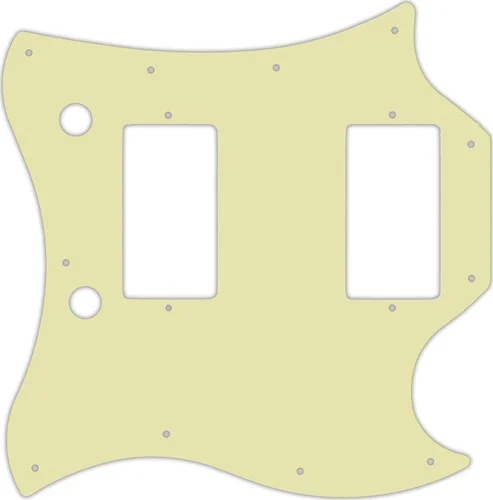 WD Custom Pickguard For Gibson 2017-Present Modern SG Standard #34S Mint Green Solid