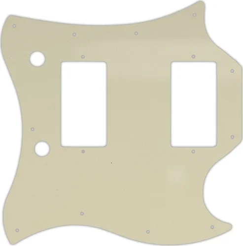 WD Custom Pickguard For Gibson 2017-Present Modern SG Standard #55T Parchment Thin