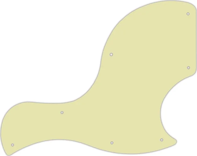 WD Custom Pickguard For Gibson 2018 SG Junior #34S Mint Green Solid