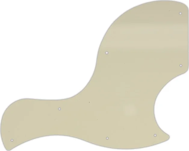 WD Custom Pickguard For Gibson 2018 SG Junior #55 Parchment 3 Ply