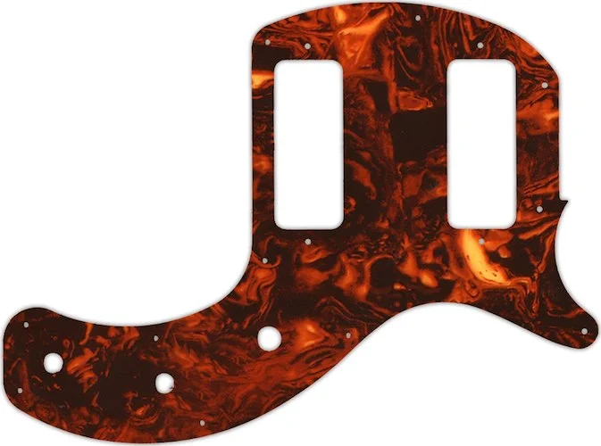 WD Custom Pickguard For Gibson 2019 Les Paul Special Tribute Double Cut #05F Faux Tortiose