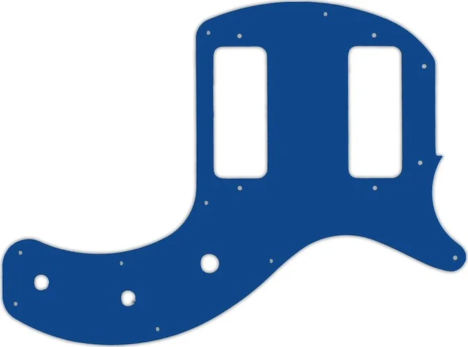 WD Custom Pickguard For Gibson 2019 Les Paul Special Tribute Double Cut #08 Blue/White/Blue