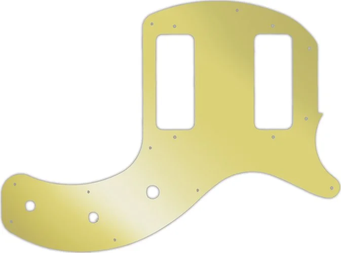 WD Custom Pickguard For Gibson 2019 Les Paul Special Tribute Double Cut #10GD Gold Mirror