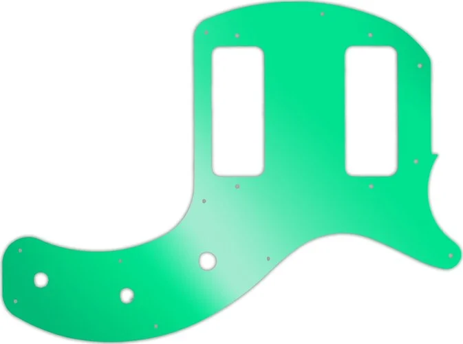 WD Custom Pickguard For Gibson 2019 Les Paul Special Tribute Double Cut #10GR Green Mirror