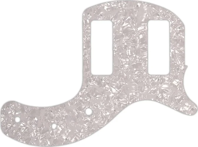 WD Custom Pickguard For Gibson 2019 Les Paul Special Tribute Double Cut #28 White Pearl/White/Black/