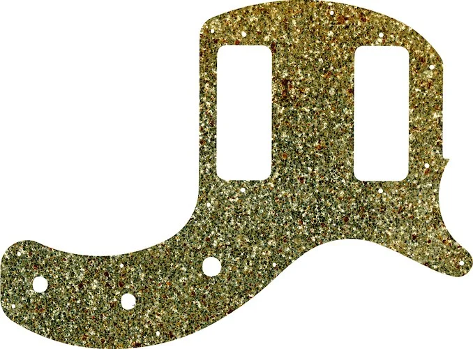 WD Custom Pickguard For Gibson 2019 Les Paul Special Tribute Double Cut #60GS Gold Sparkle 