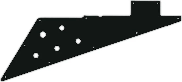 WD Custom Pickguard For Gibson 2019-Present Original Collection Flying V #01A Black Acrylic