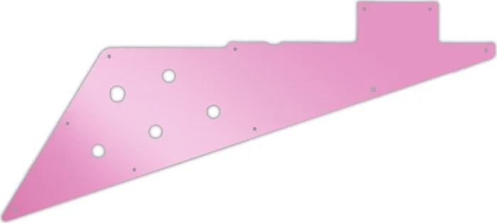 WD Custom Pickguard For Gibson 2019-Present Original Collection Flying V #10P Pink Mirror