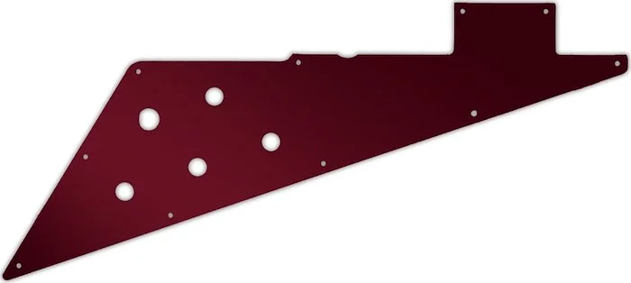 WD Custom Pickguard For Gibson 2019-Present Original Collection Flying V #10R Red Mirror