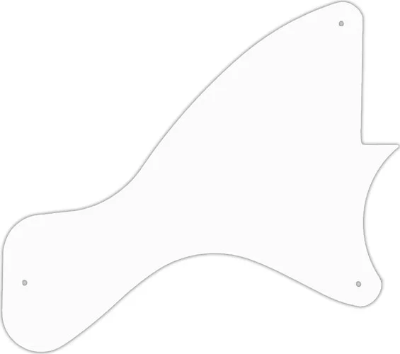 WD Custom Pickguard For Gibson 2019-Present Original Collection Les Paul Junior #02 White