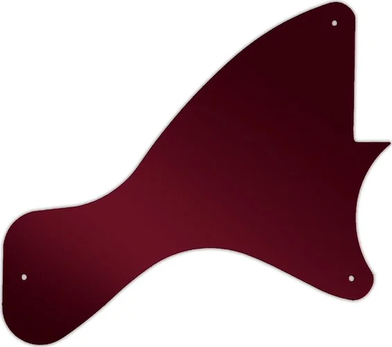 WD Custom Pickguard For Gibson 2019-Present Original Collection Les Paul Junior #10R Red Mirror