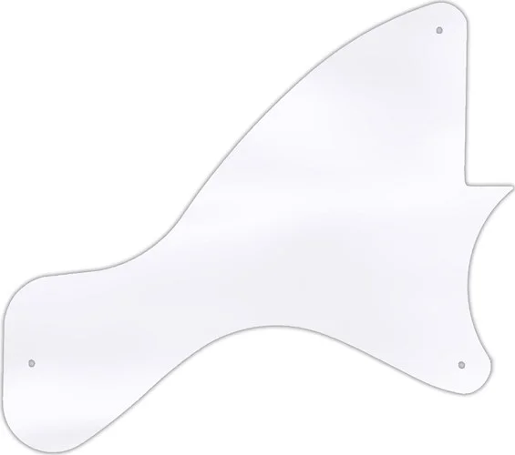WD Custom Pickguard For Gibson 2019-Present Original Collection Les Paul Junior #45 Clear Acrylic