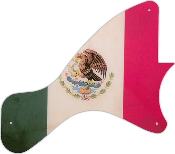 WD Custom Pickguard For Gibson 2019-Present Original Collection Les Paul Junior #G12 Mexican Flag Gr