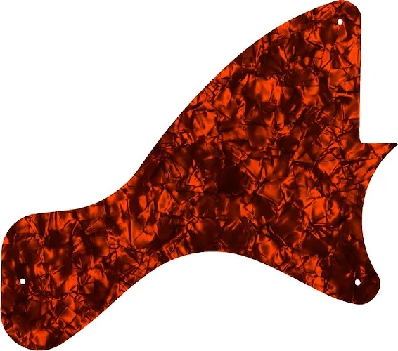 WD Custom Pickguard For Gibson 2019-Present Original Collection Les Paul Junior #28OP Orange Pearl/Black/White/Black