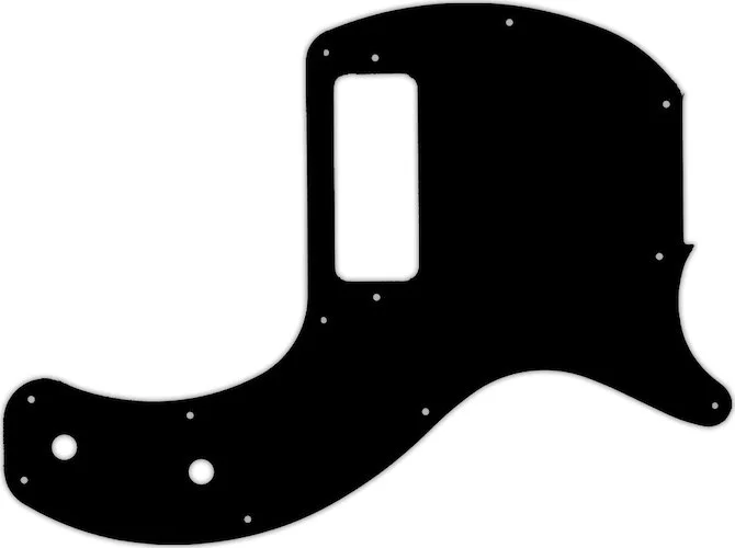 WD Custom Pickguard For Gibson 2019-Present Les Paul Junior Tribute DC #03P Black/Parchment/Black